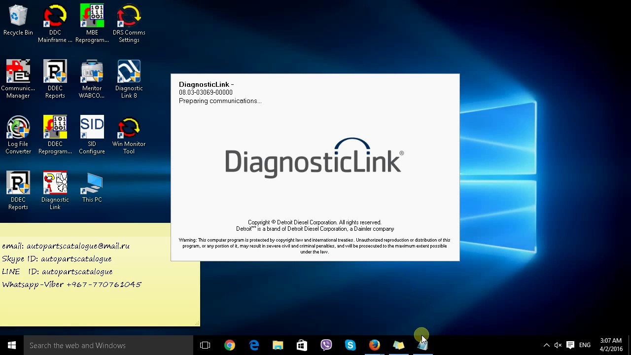 detroit diagnostic link 8.03 download